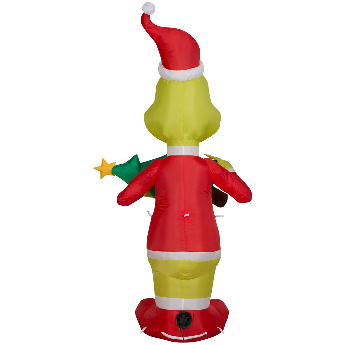 The 5.5FT Grinch with Tiny Christmas Tree Holiday Yard Inflatable | My ...