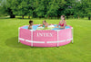 Intex 8FT X 30IN PINK Metal Frame Above Ground Swimming Pool