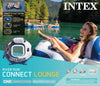 Intex River Run Connect Lounge Inflatable Floating Water Tube 58854EP (2 Pack)