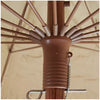 Member's Mark 8' Hula Thatched Tiki Umbrella Beach Patio Umbrella