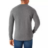 Member's Mark Men's Long Sleeve LARGE Thermal Henley Rust/Green/Blue/Grey 4-Pack