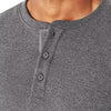 Member's Mark Men's Long Sleeve XX-LARGE Thermal Henley Blue/Grey 2-Pack