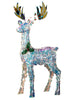 Holiday Living 5-FT Iridescent Sparkle Buck Christmas Sculpture with 90 LED Lights