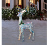 Holiday Living 5-FT Iridescent Sparkle Buck Christmas Sculpture with 90 LED Lights