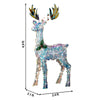 Holiday Living 5-FT Iridescent Sparkle Buck Christmas Sculpture with 90 LED Lights