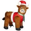 Gemmy 6.5FT Plush Highlander (Scotland) Cow Holiday Yard Inflatable