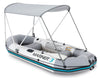 Intex Bimini Top Sun Shade with Aluminum Frame for Intex Boats