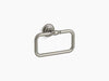 KOHLER K-72571-BN Artifacts Towel Ring, Vibrant Brushed Nickel