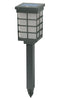 Brinkmann 822-1651-2 Modern Pagoda Solar Light Set Silver 2-Pack