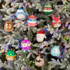 Squishmallows Holiday Christmas Ornaments Set of 10