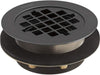 KOHLER 9132-BZ Round Shower Drain For Use with Plastic Pipe