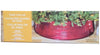 Christmas Red Metal Tree Collar 33-in W X 10-in H