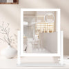 Slimoon Hollywood Mirror LED Lighted Vanity Mirror with Detachable Mirror in White