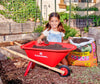 Corona Kids Poly Wheelbarrow Lightweight Red