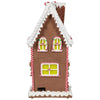 25-inch Gingerbread House with Lights and Music Holiday Decoration