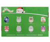 Squishmallows Fantasy Stuffed Animals Plush Ornament Set of 8