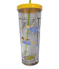 Disney Parks Peter Pan 9-inch Tumbler with Straw