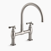 Kohler Parq D-mount Kitchen Bridge Faucet 6130-3-VS