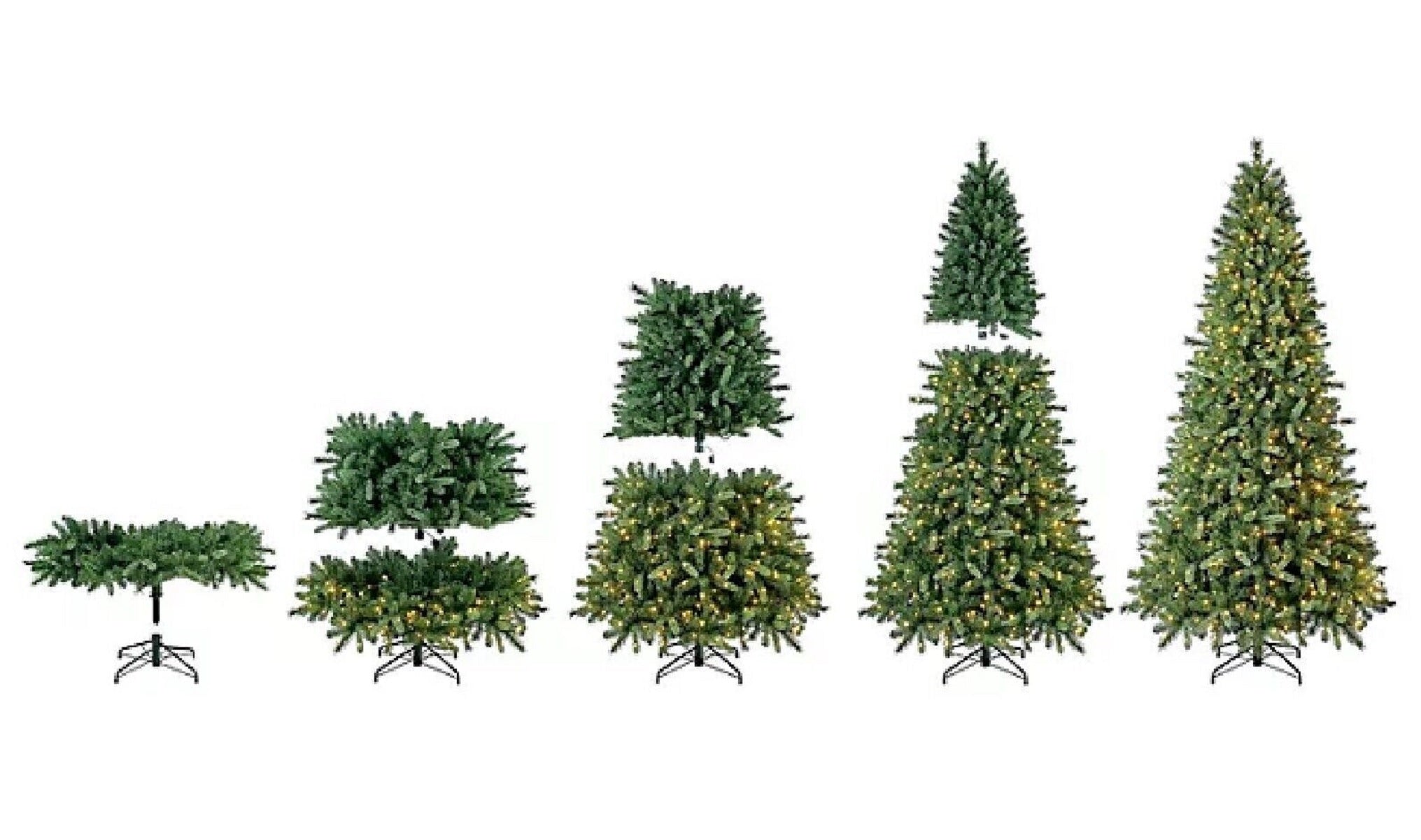 Member's Mark Pre-Lit 9FT Bristle Fir Artificial Christmas Tree