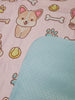 Everywhere Essentials Washable Pet Pads for Dogs Pink Puppy 36" X 41"