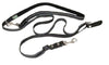 SPORN Multi Control Adjustable 1 inch Black Leash Medium Large 4 to 7 feet