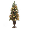 Martha Stewart Living 4ft Pre-Lit Golden Tidings Porch Tree 50 UL Clear Lights