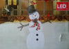 Home Accents Holiday 6 ft 6 in LED Snowman with Cardinals