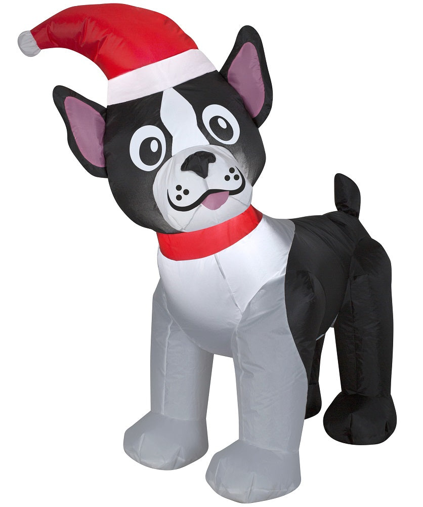 Dog Zip-Up Hoodie - Christmas Decoration – Boston Terrier World