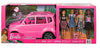 Barbie Girls Road Trip Vehicle, 4 Dolls and Accessories