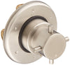 La Toscana Single-Handle 3-Way Diverter Valve and Trim, Brushed Nickel