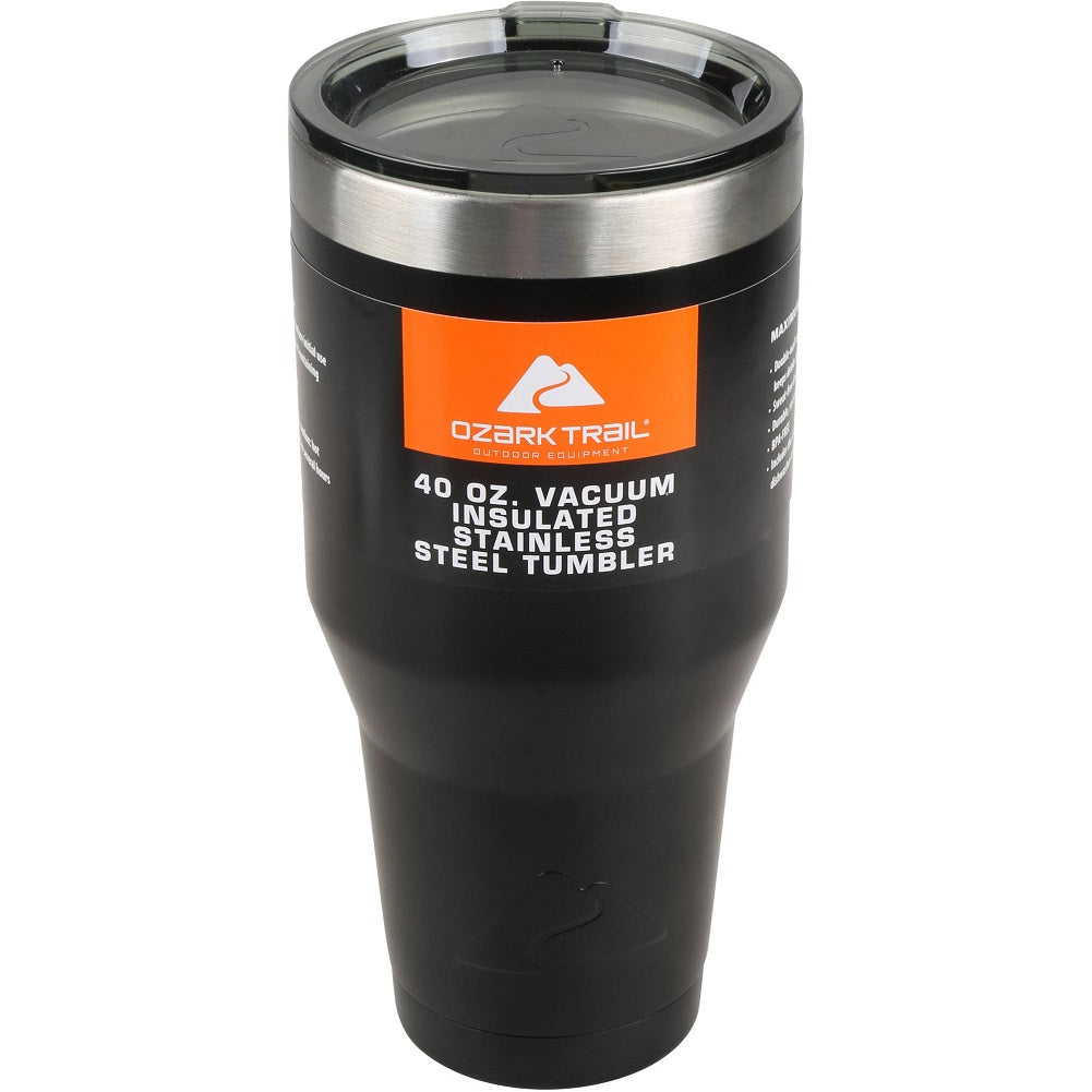 Ozark Trail 40 oz Vacuum Insulated Stainless Steel Tumbler Blue